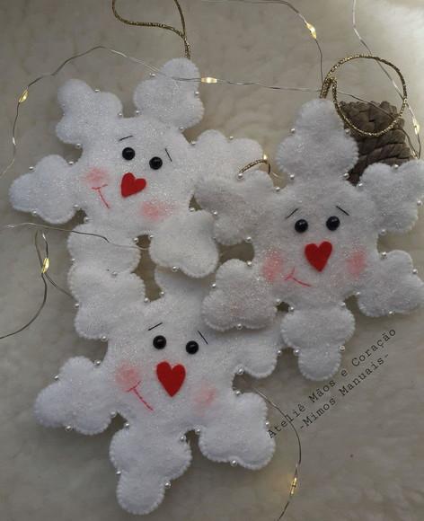 Pingente Floco de Neve