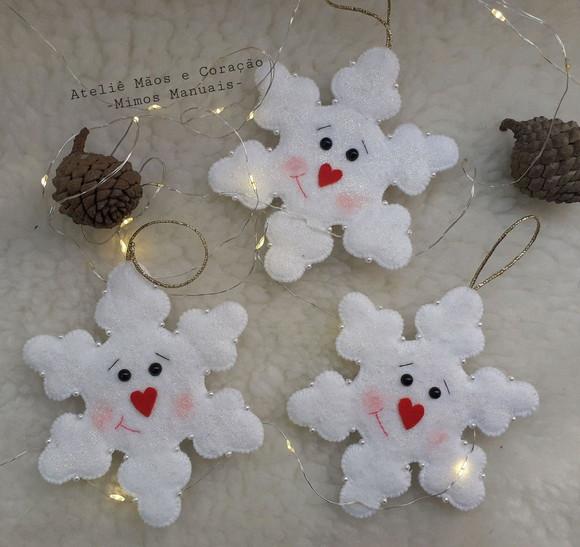 Pingente Floco de Neve
