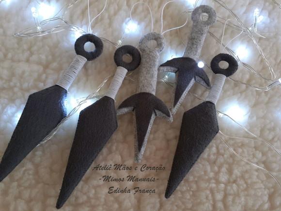 Pingente para árvore de Natal Kunai