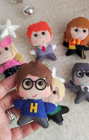 Pingentes de Natal Harry Potter
