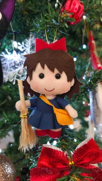 Pingentes de Natal Kiki e Jiji