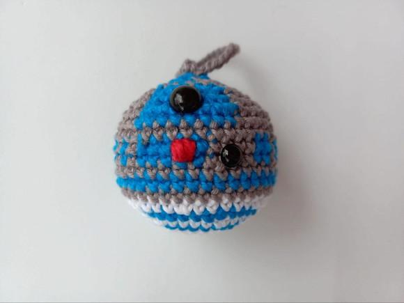 Pingentes de Natal Star Wars em Amigurumi.
