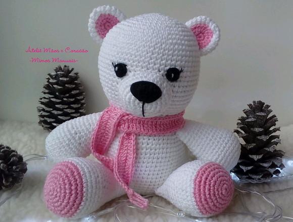 Urso em amigurumi