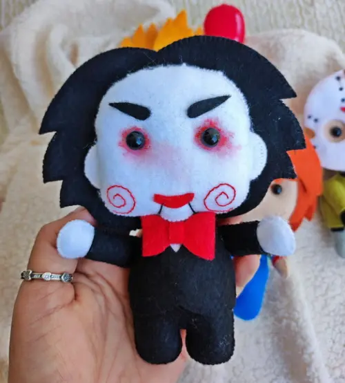 Billy Jogos Mortais em Feltro / Artesanal | Geek