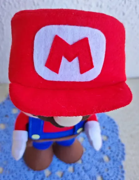 Boneco Mario Bros em Feltro | Decoração Geek e Infantil