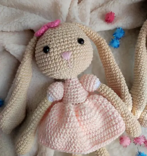 Casal Coelhos Amigurumi