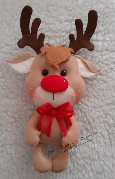 Enfeites de Natal em Feltro