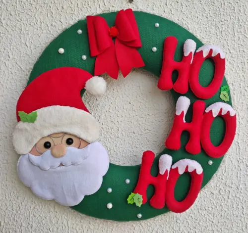 Guirlanda Natal Papai Noel
