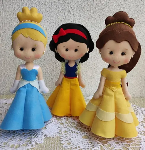 Kit 3 Princesas