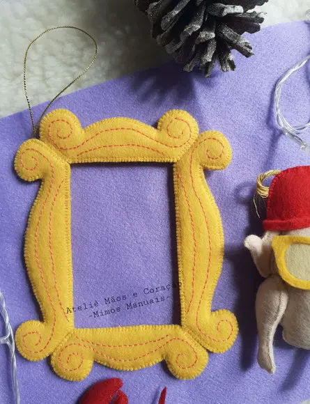Kit Pingente de Natal Friends