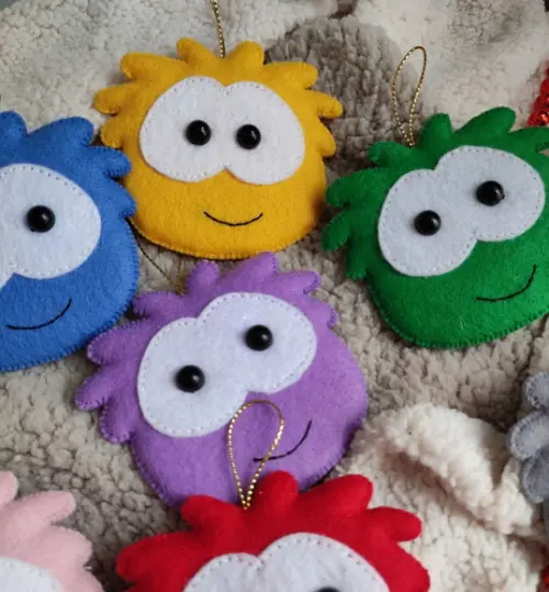 Kit Pingente Puffles Penguin