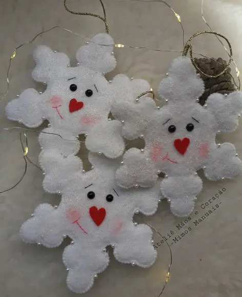 Pingente Floco de Neve