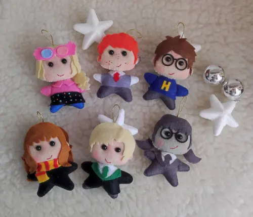 Pingentes de Natal Harry Potter