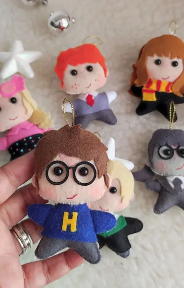 Pingentes de Natal Harry Potter