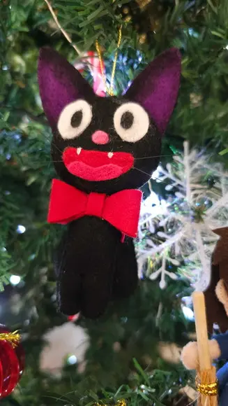 Pingentes de Natal Kiki e Jiji