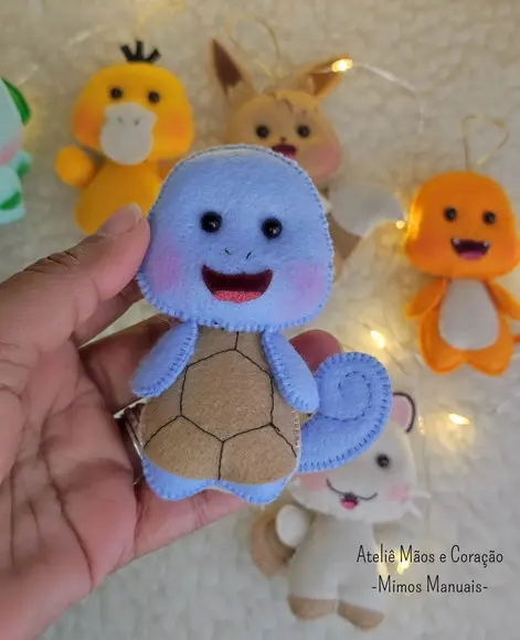 Pingentes de Natal Pokémon
