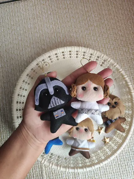 Pingentes de Natal Star Wars