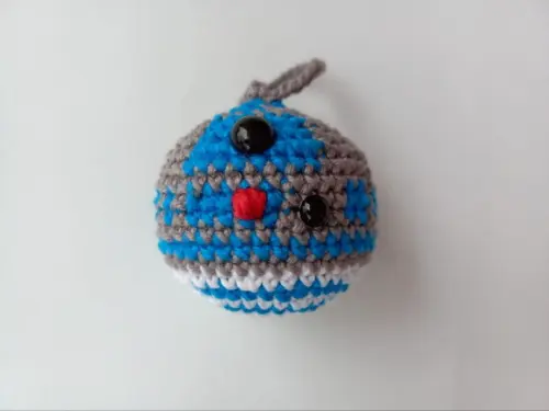 Pingentes de Natal Star Wars em Amigurumi.