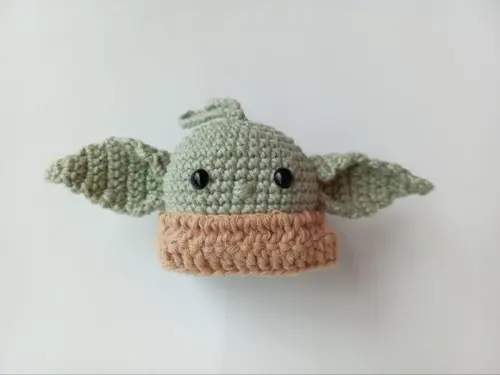 Pingentes de Natal Star Wars em Amigurumi.