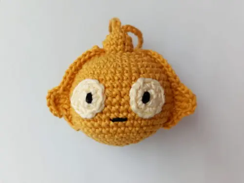 Pingentes de Natal Star Wars em Amigurumi.