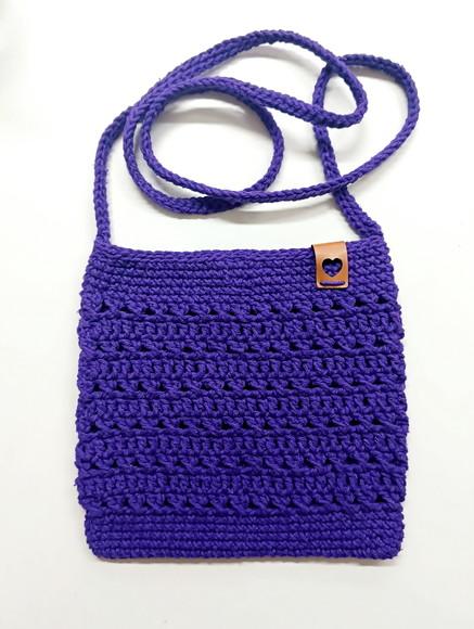 Bolsa Nina Transversal Roxa