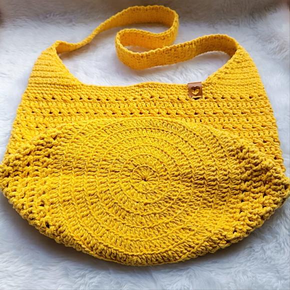 Bolsa Saco Jasmin - Amarela