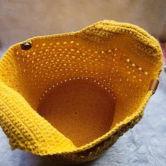 Bolsa Saco Jasmin - Amarela