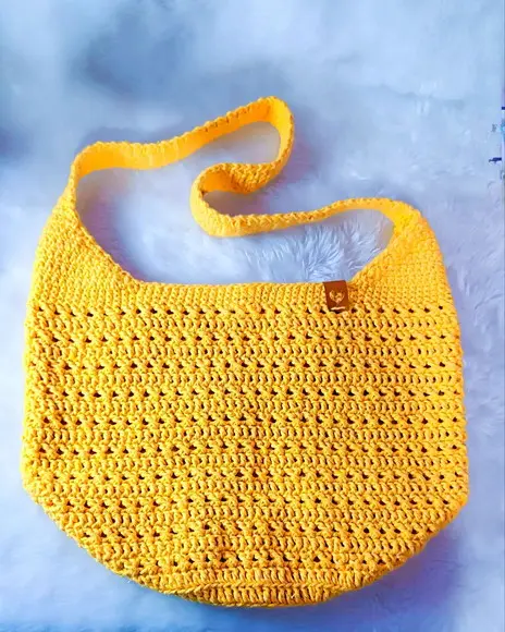 Bolsa Saco Jasmin - Amarela