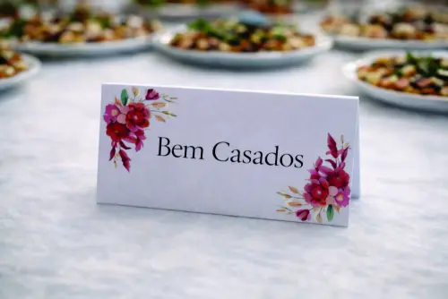 Plaquinhas de Identificação Doces buffet