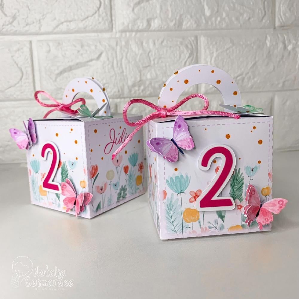 Kit Papelaria Personalizada Jardim das Borboletas para Festa Infa
