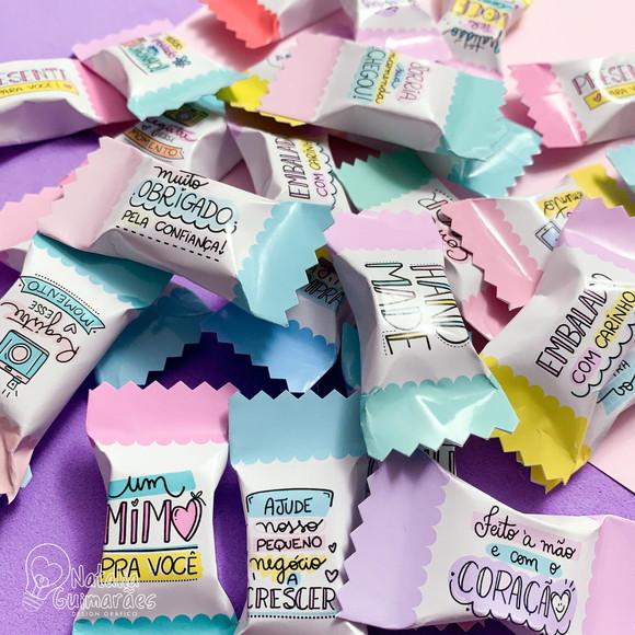 100 Balas Personalizadas Clientes