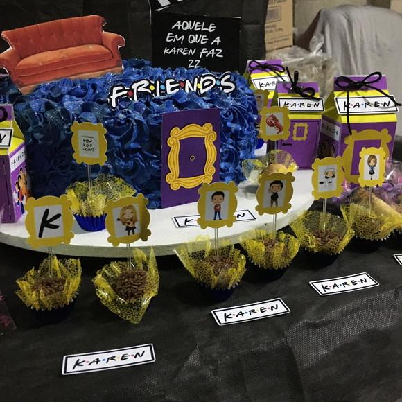 10 Topper para Docinhos - Friends