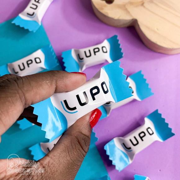 100 Balas Personalizadas com Logo Clientes