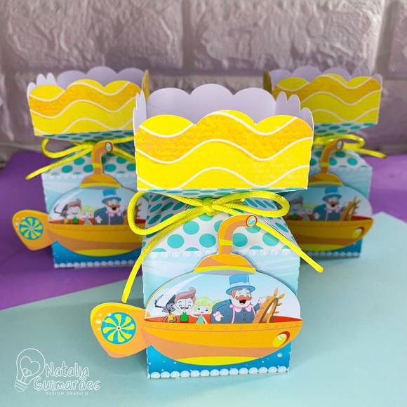 Caixa Meia Bala - Mundo Bita Fundo do Mar