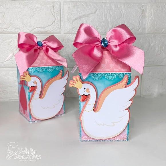 Caixa Milk Barbie e o Lago dos Cisnes
