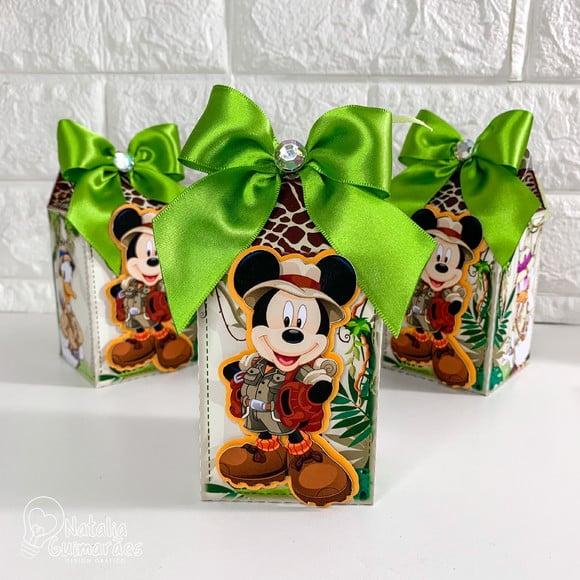 Caixa Milk Mickey Safari