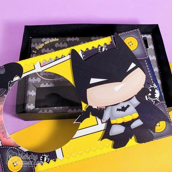 Caixa para Kit Mini Confeiteiro - Batman
