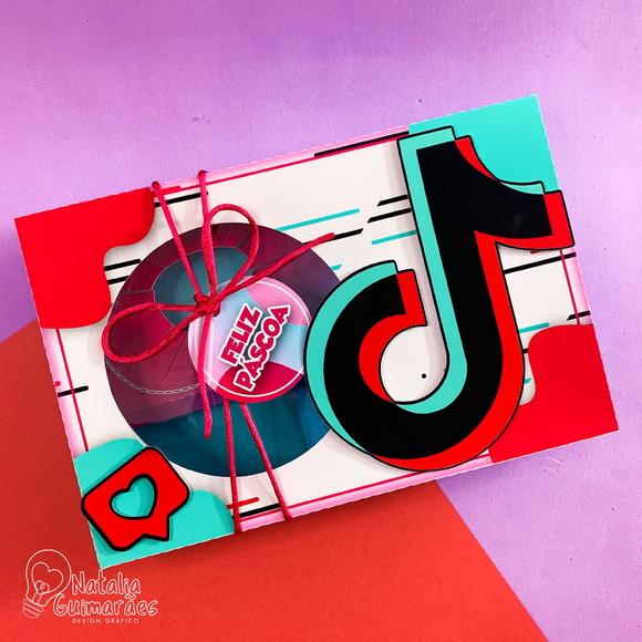 Caixa para Kit Mini Confeiteiro - Tik Tok