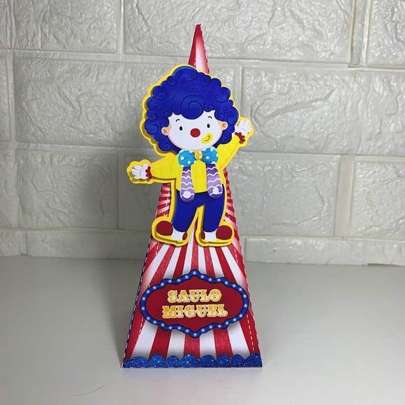 Caixa Pirâmide Circo Menino