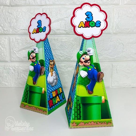 Caixa Pirâmide Super Mario