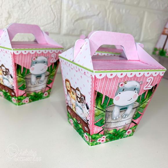 Caixa Sushi com Alça Safari Menina