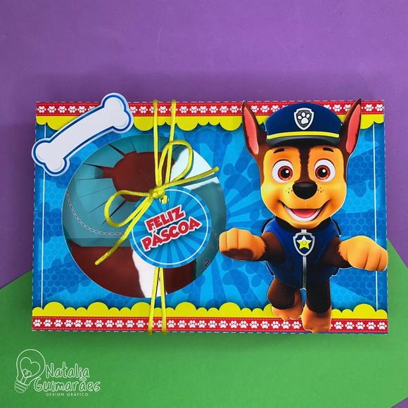 Caixa/ Caixinha Mini Confeiteiro - Patrulha Canina