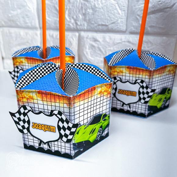 Centro de Mesa Hot Wheels G | Caixa Sextavada