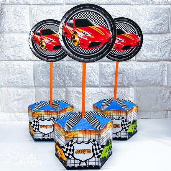 Centro de Mesa Hot Wheels G | Caixa Sextavada