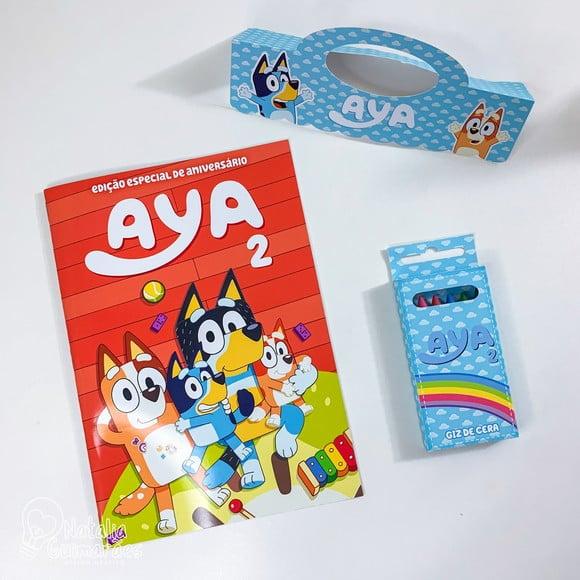 Kit Colorir - Livrinho de Colorir Bluey