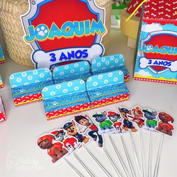 Kit Festa em Casa/ Só Um Bolinho Patrulha Canina