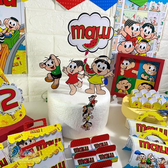 Kit Festa em Casa/ Só Um Bolinho Turma da Monica