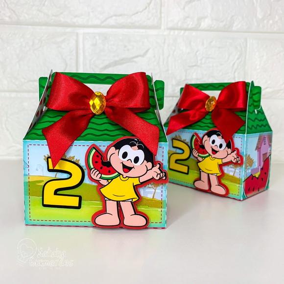 Kit Festa Magali - 20 Caixas Personalizadas