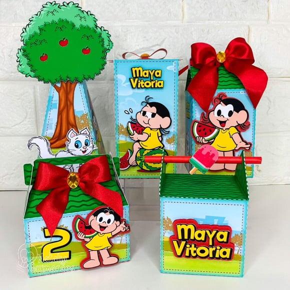 Kit Festa Magali - 30 Caixas Personalizadas