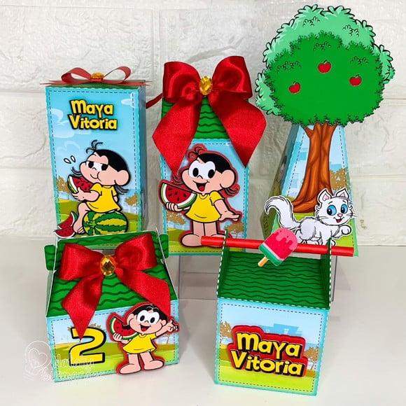Kit Festa Magali - 20 Caixas Personalizadas